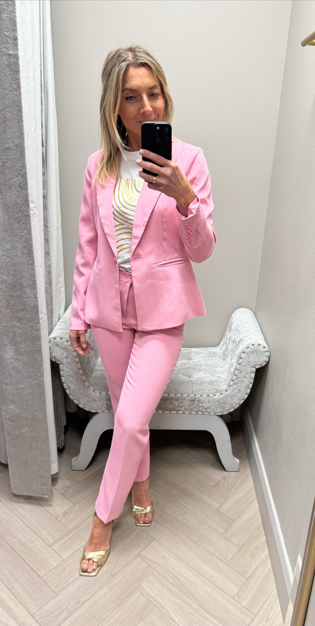 Willow Blazer Pink
