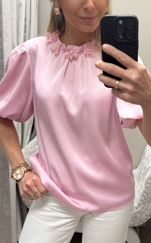 Elsie pink top