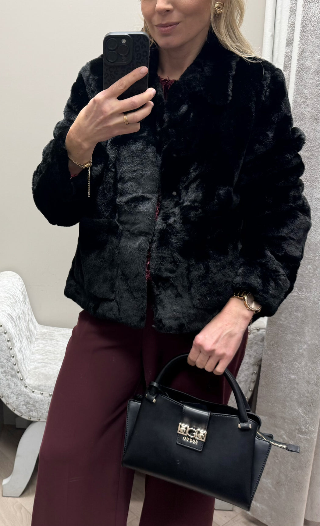 Coby faux fur jacket