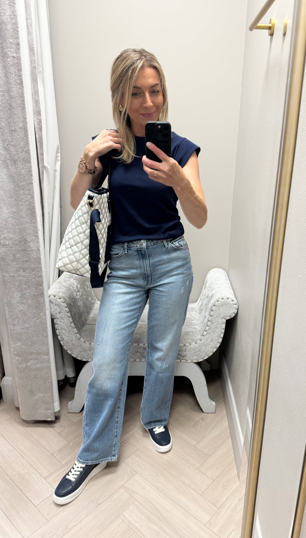 Guess Jodi high rise wide leg jean