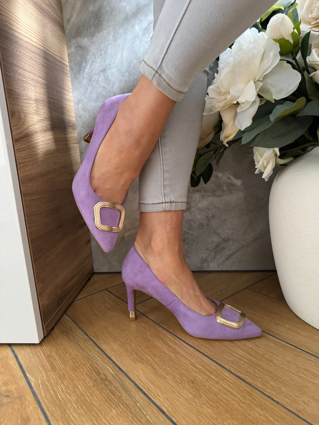Wansford wisteria heels