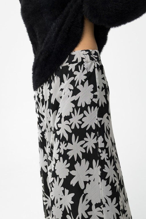Dalmata skirt black/white print