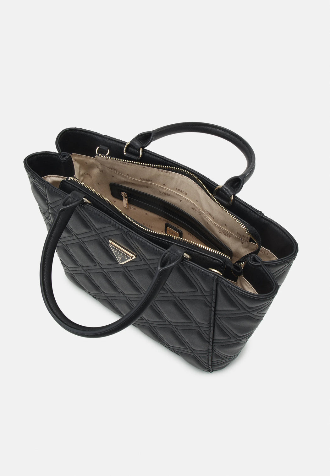 Qg922423 guess black deesa tote bag