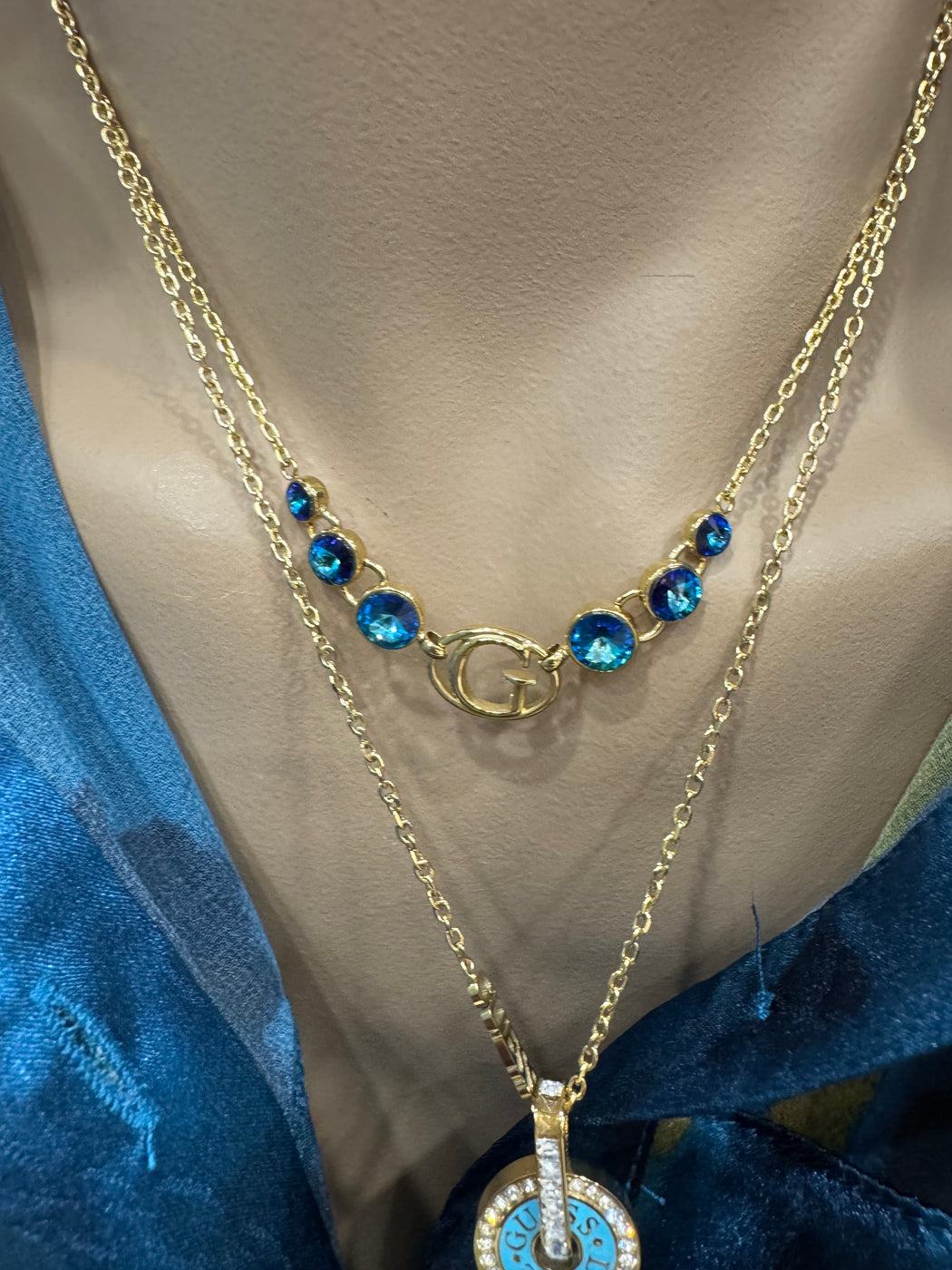 JUBN03357 guess necklace