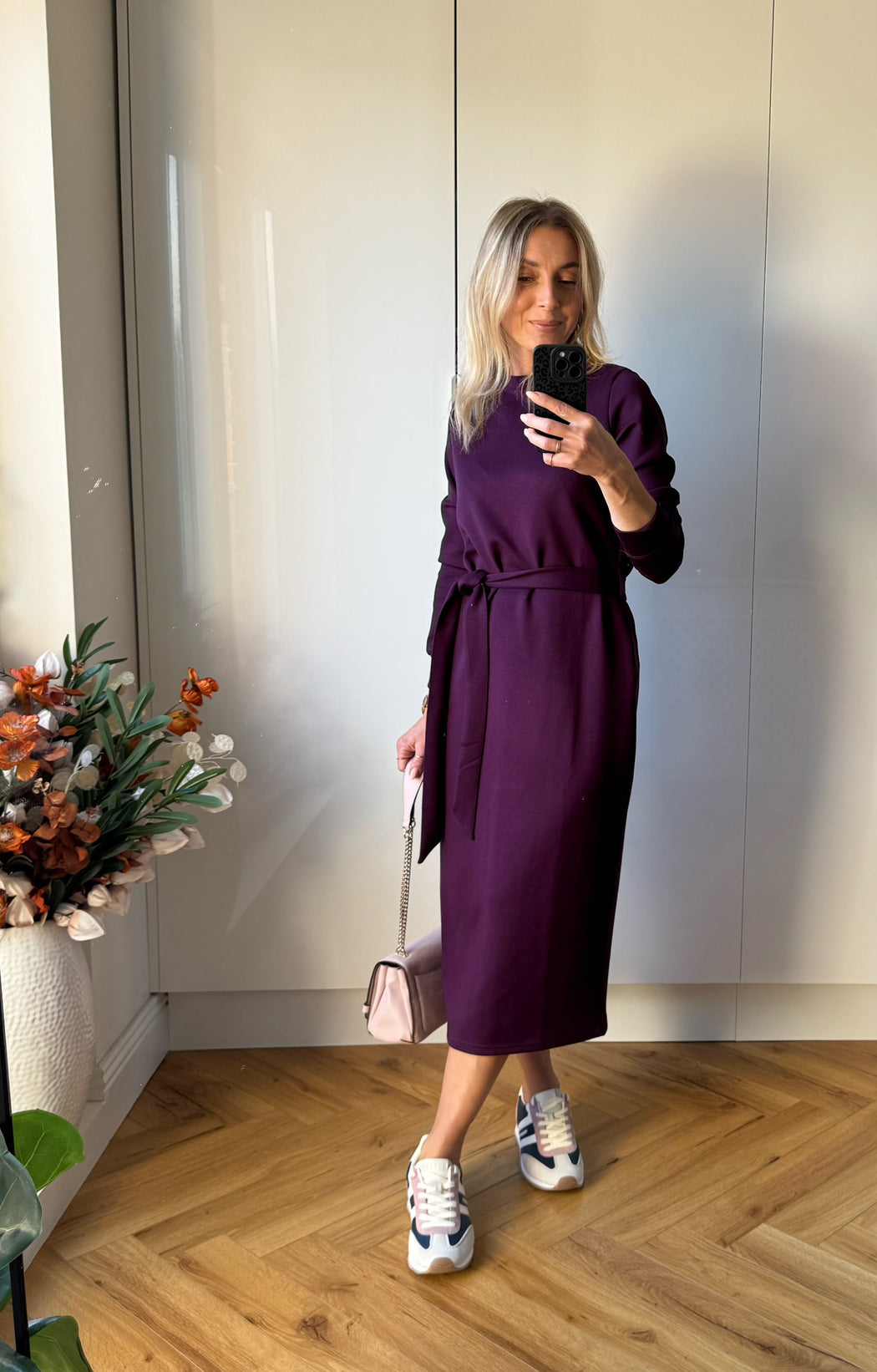 Lynette Dress Plum