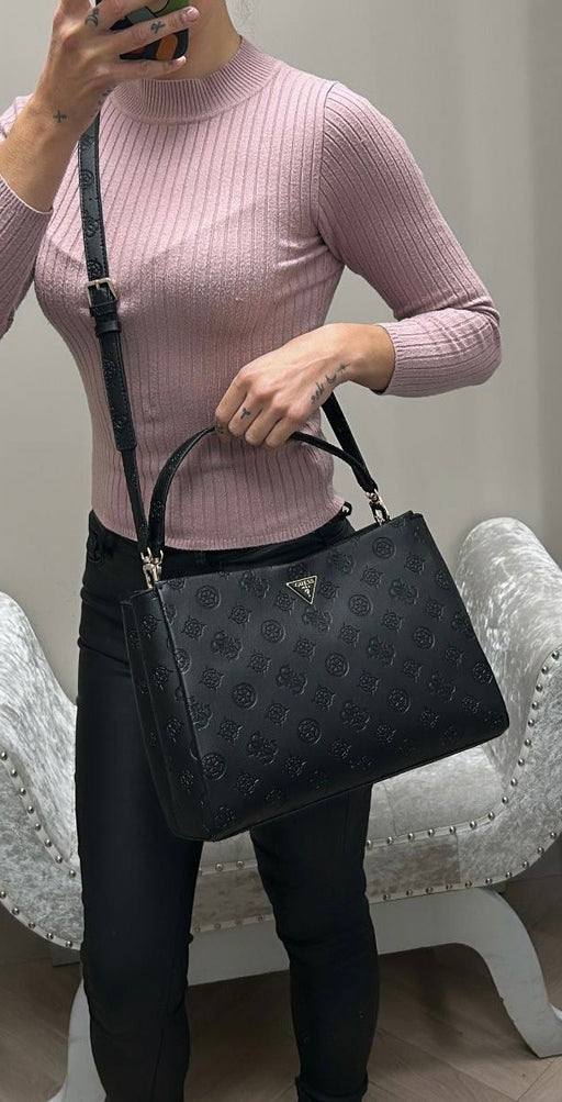 Guess Black Logo TISHA Bag. PD776407.