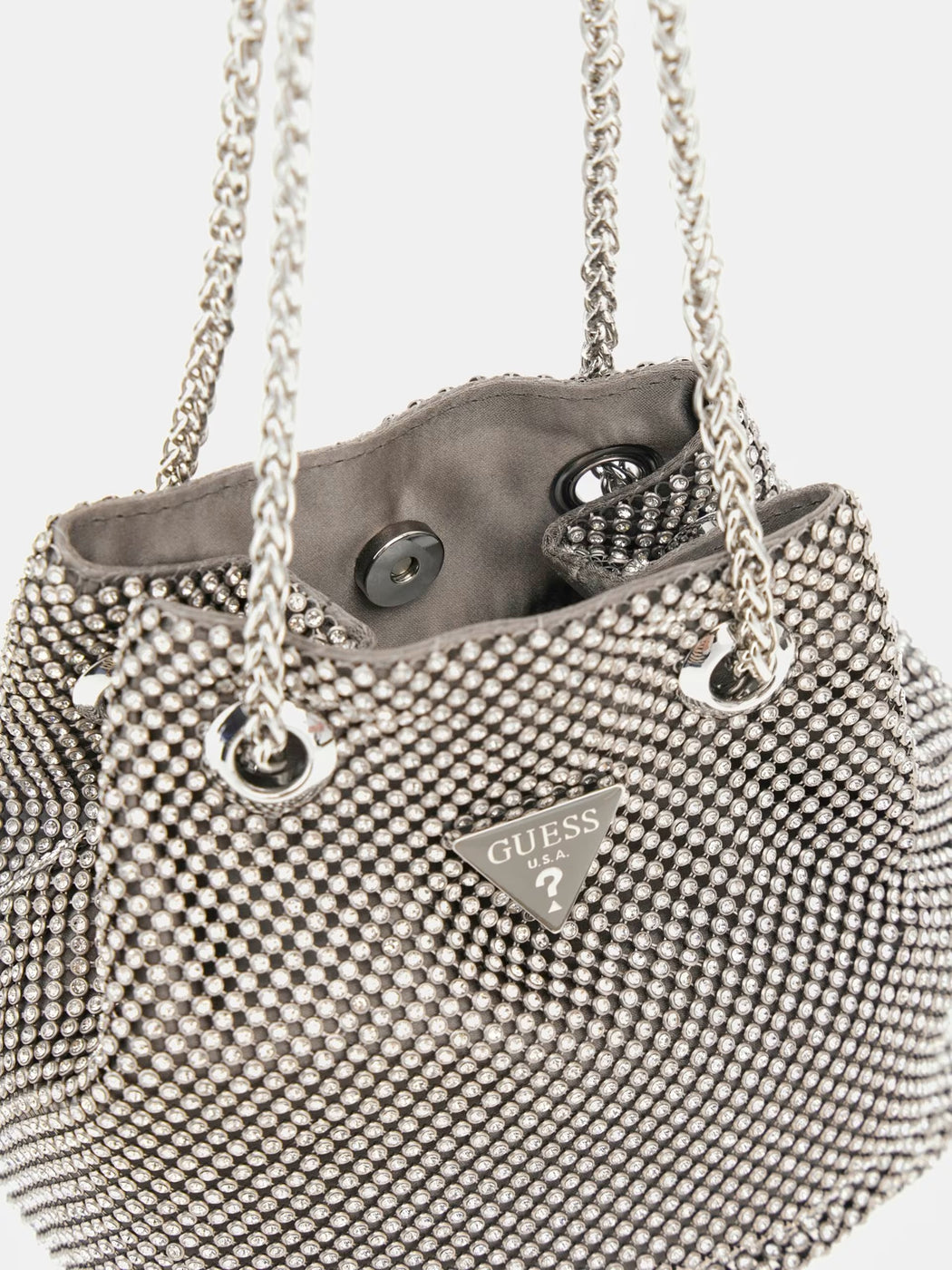 Guess silver zalina mini pouch rp935075