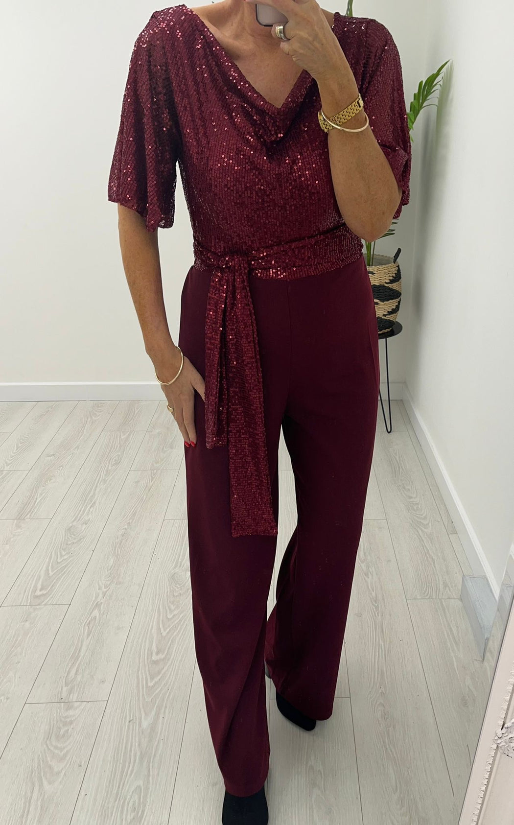 Wine Gracie jumpsuit