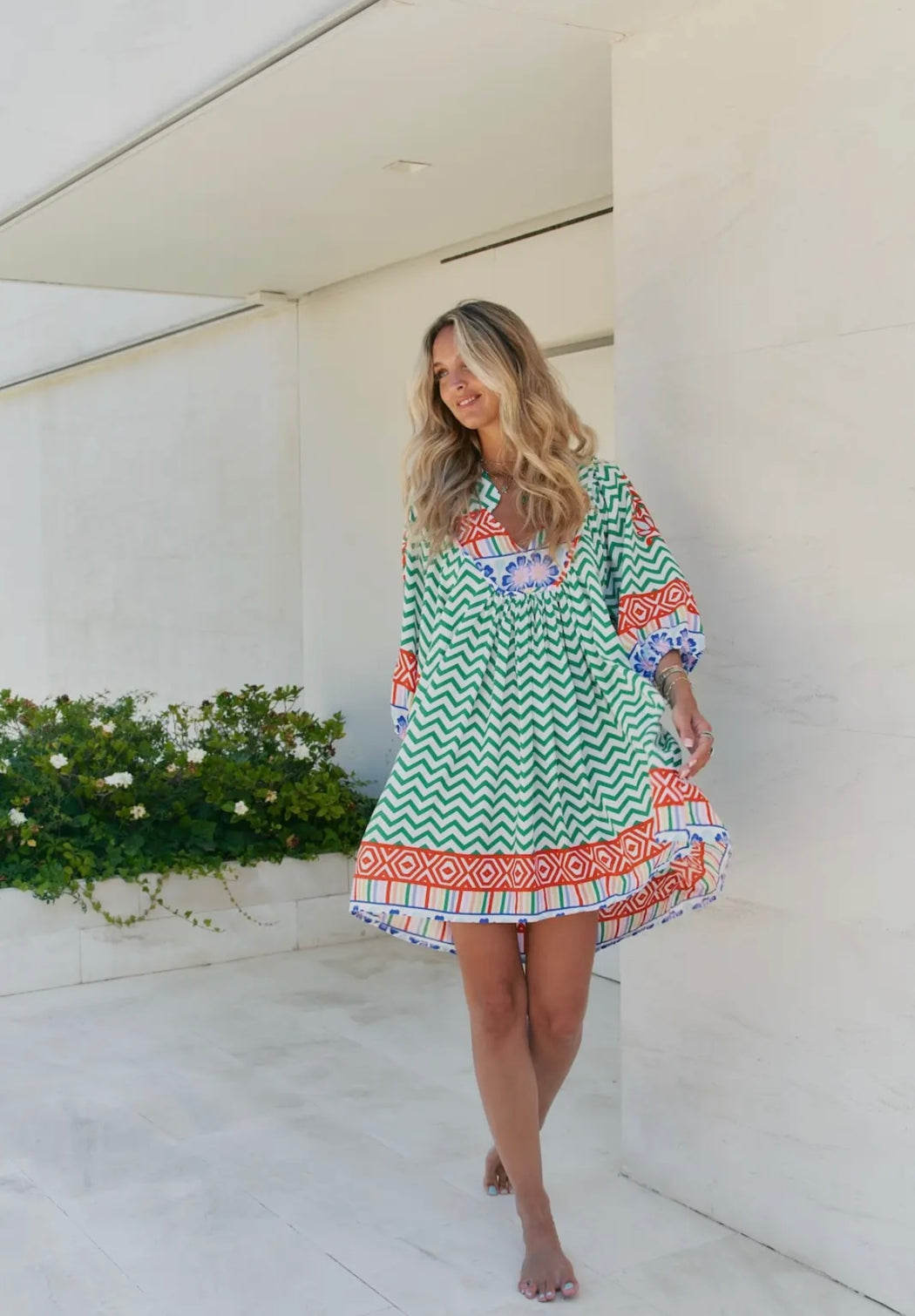 Ziggy print bohame mini