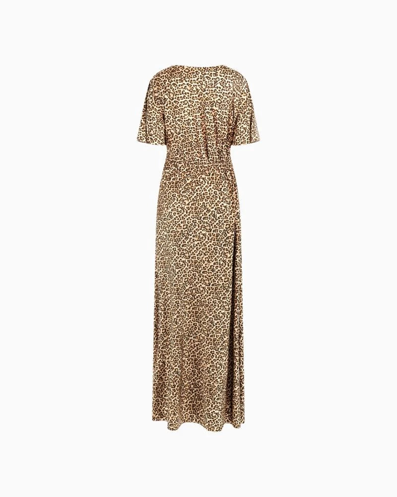 Guess Martine leopard print dress w5yk01whez2