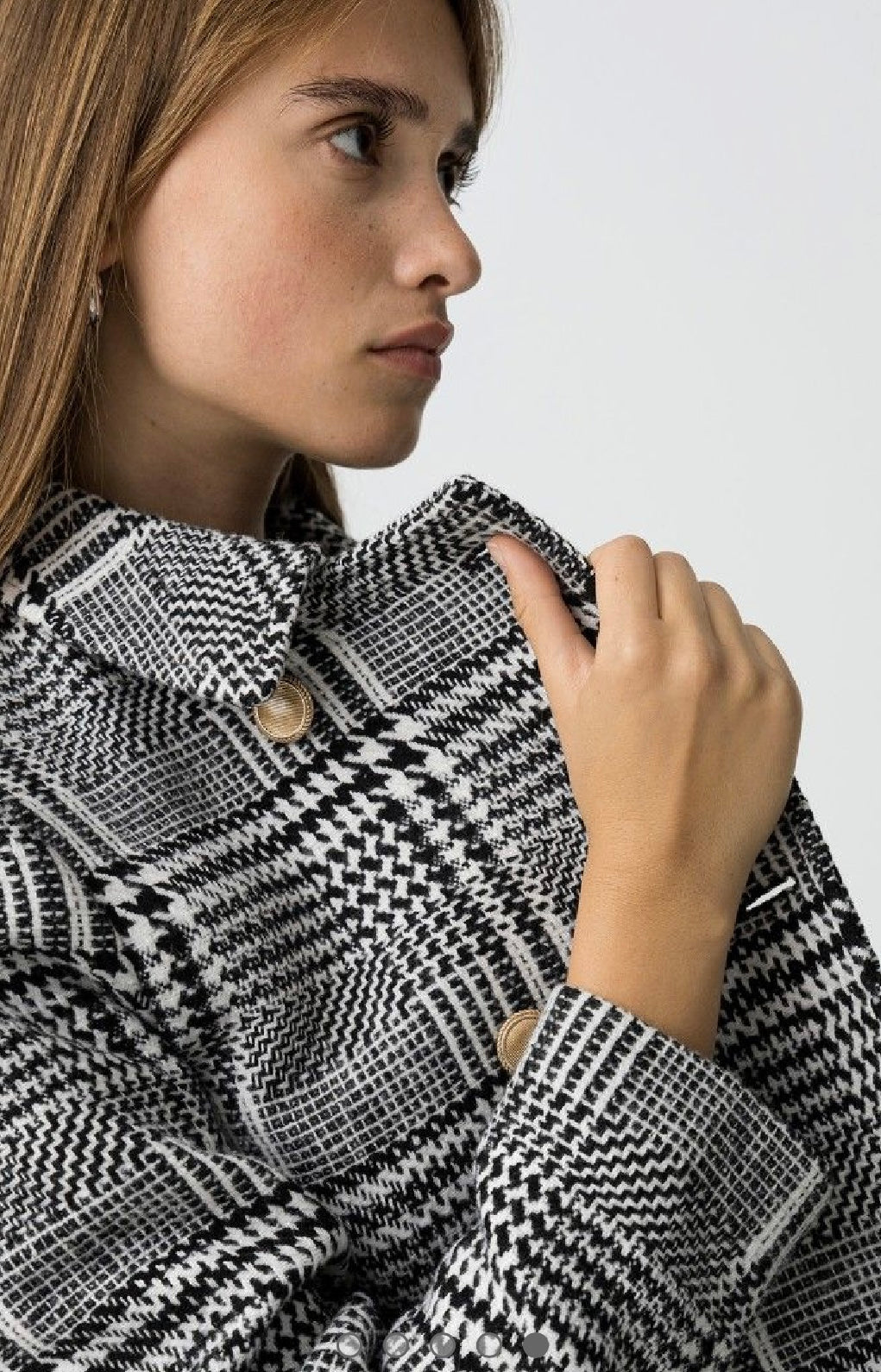 Coquete check jacket