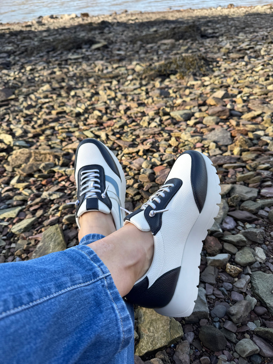 Akan one cobalt sneaker