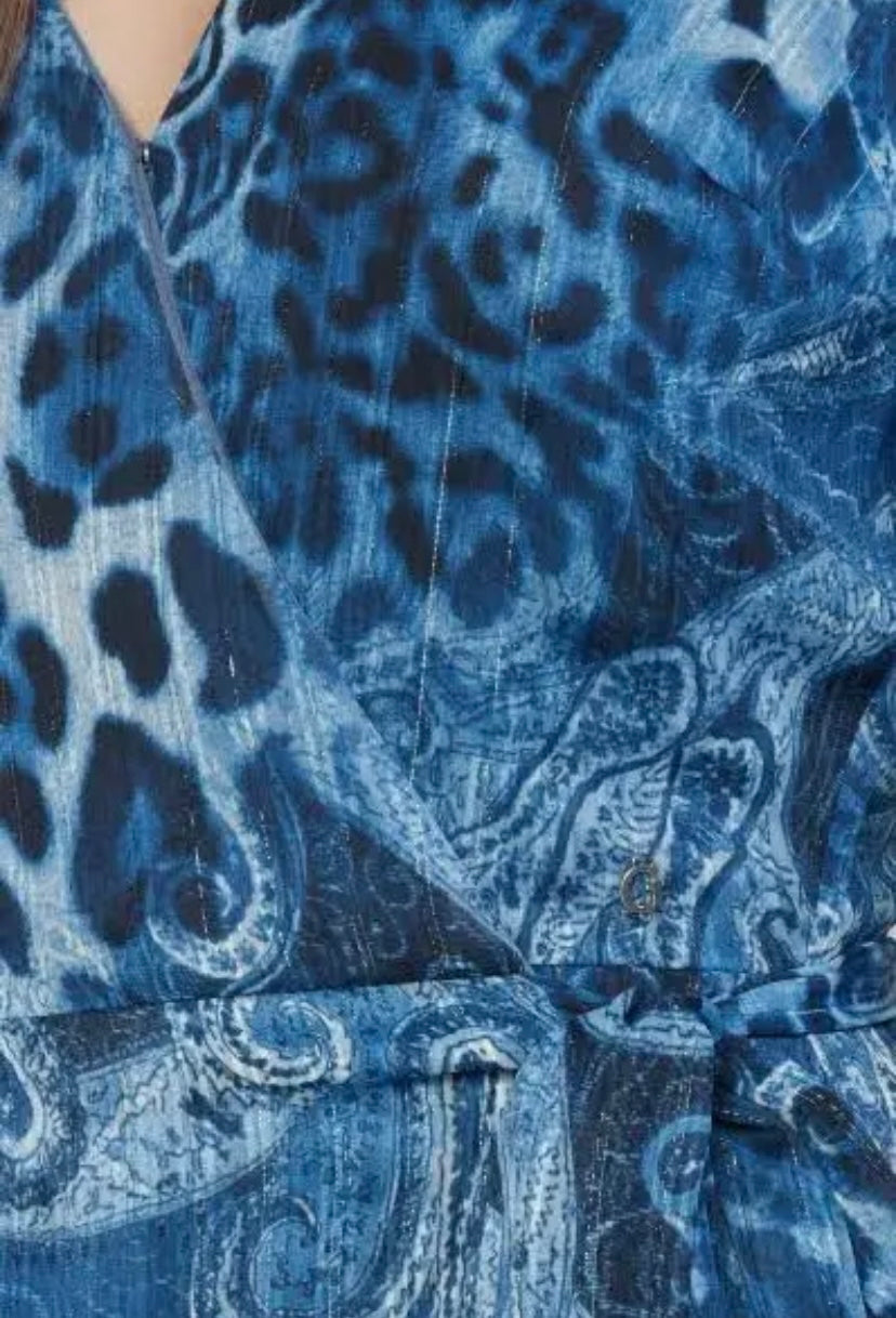Guess Eco Bahia Wrap Maxi Dress