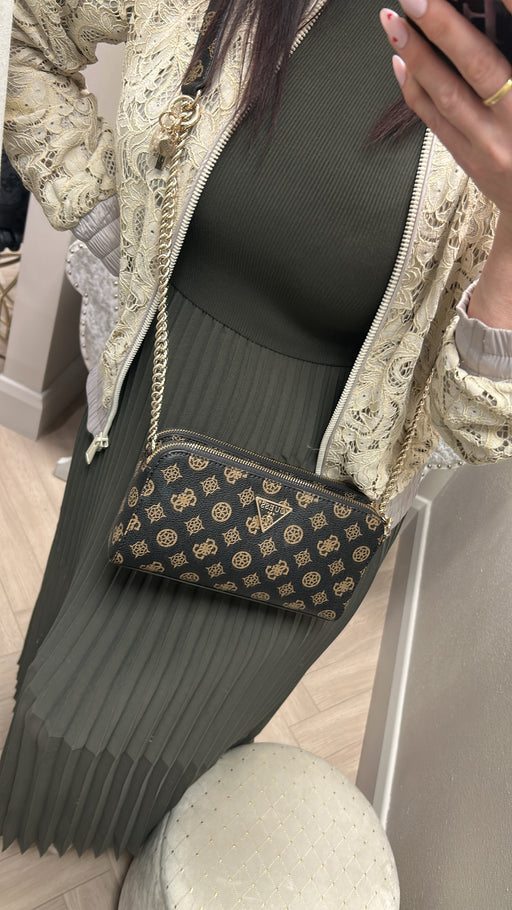 Guess mocha logo Eco Erica crossbody ESG951012