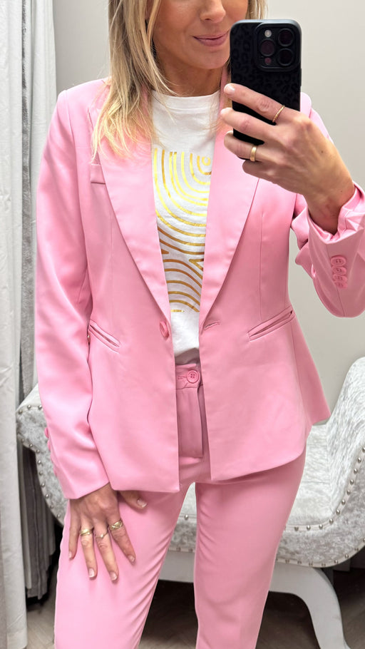 Willow Blazer Pink