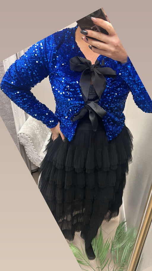 ROYAL LORI BOW TIE TOP