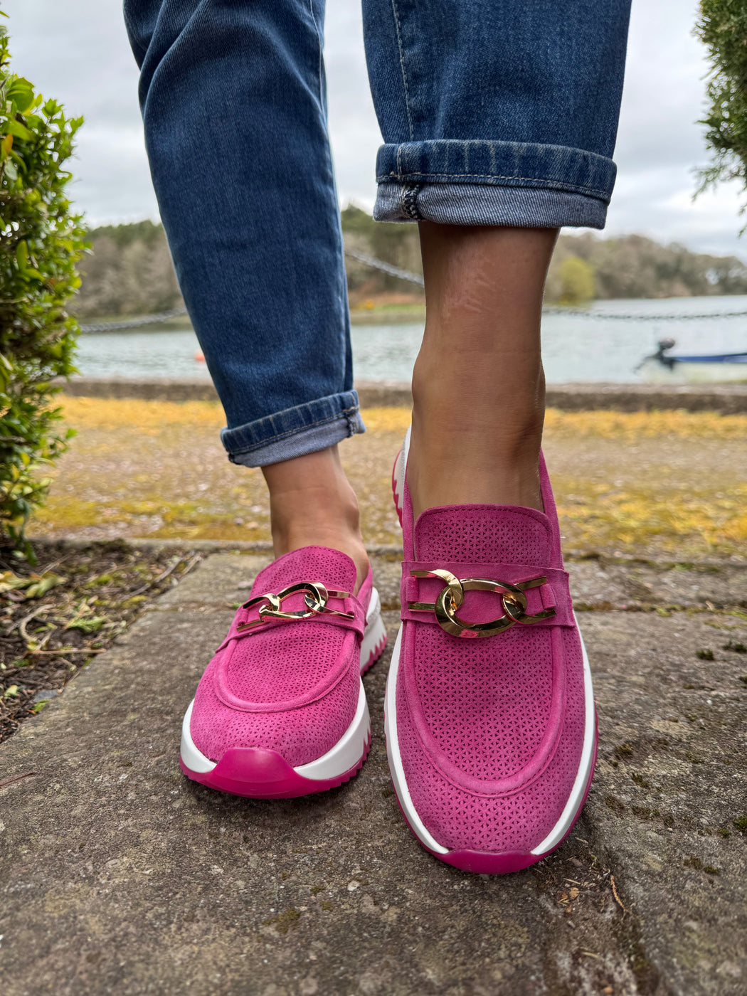 Sawston Magenta Loafer