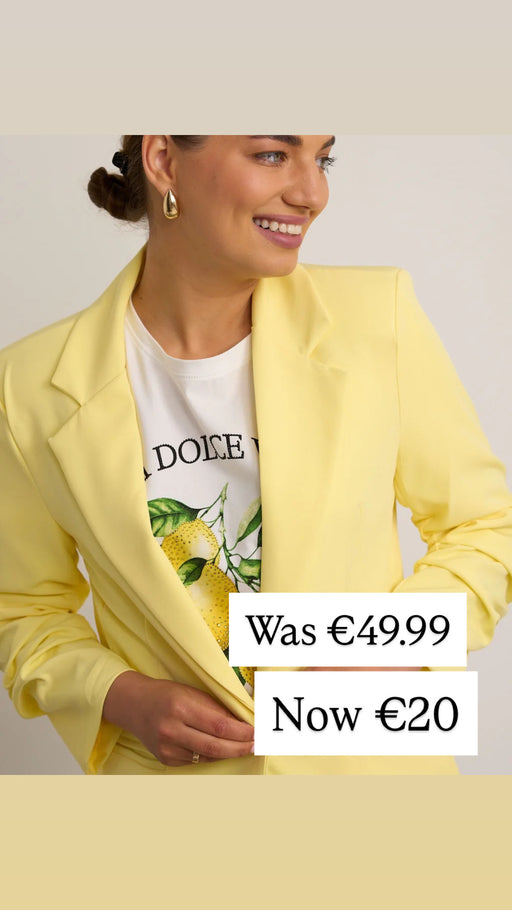 Lemon Ellie blazer