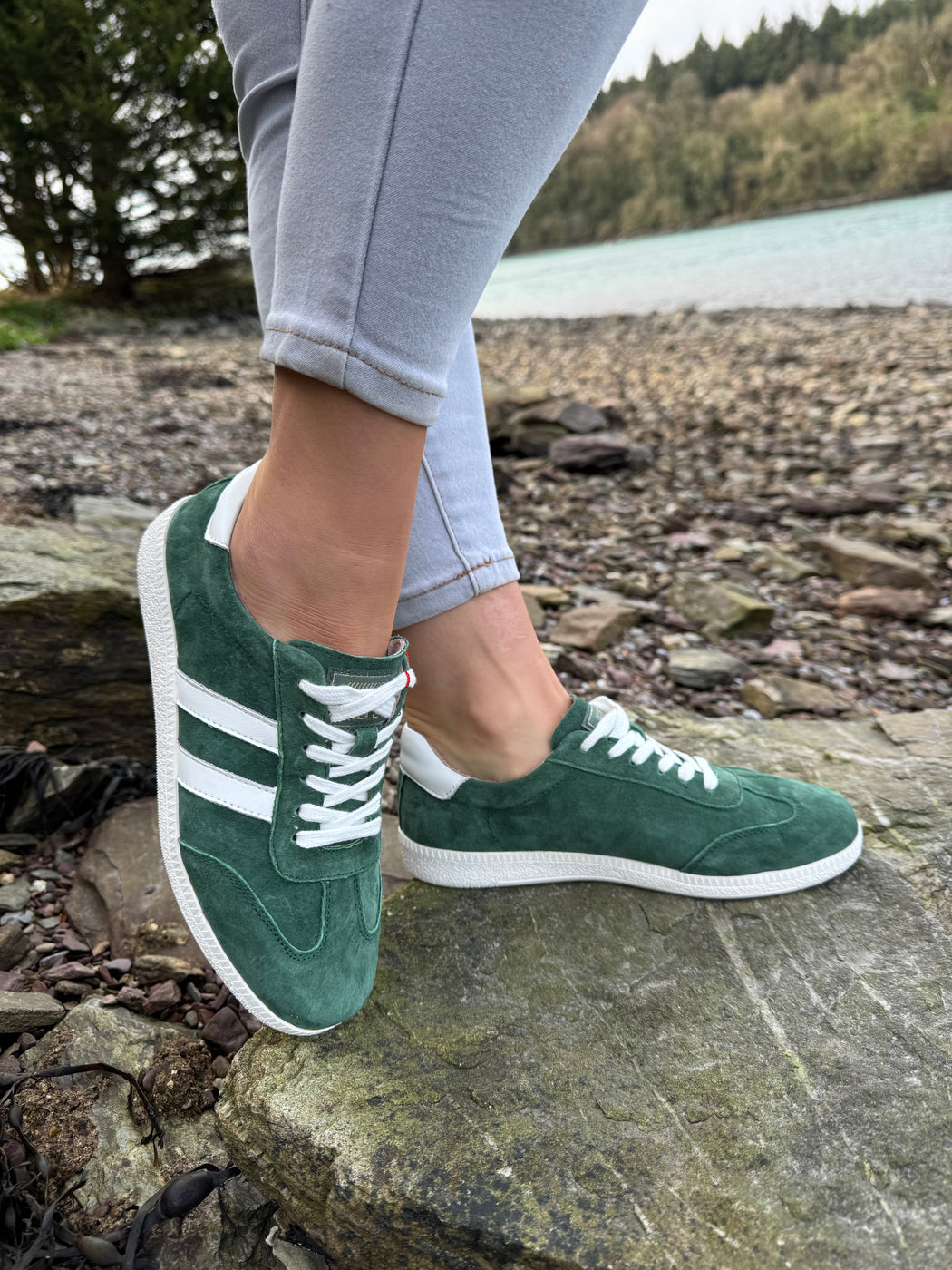 Fifty three moss green sneaker