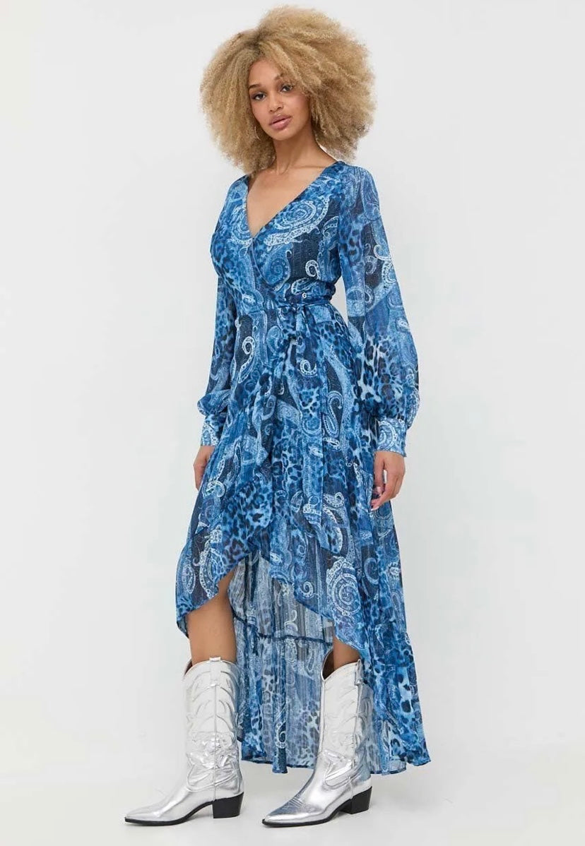 Guess Eco Bahia Wrap Maxi Dress
