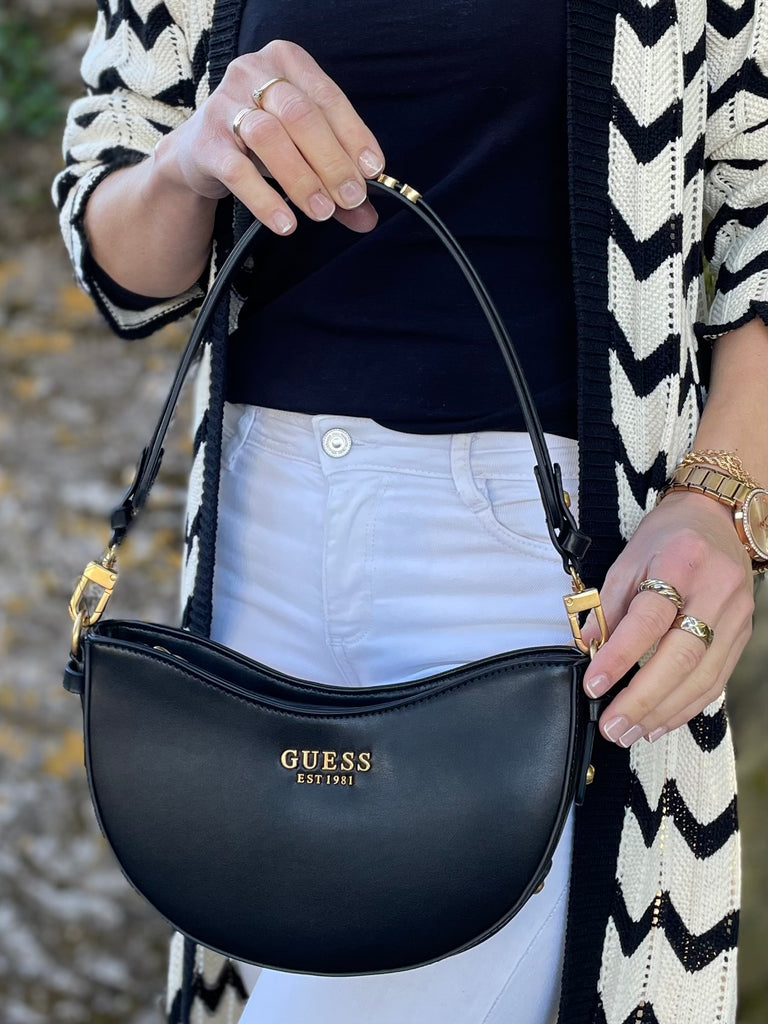 Guess Sarita shoulder bag in black