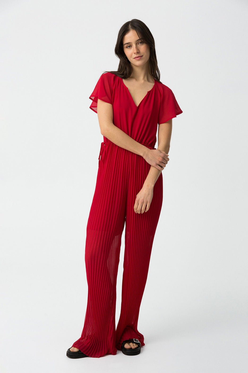 Marilia red jumpsuit