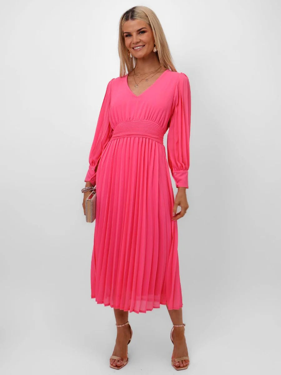 Hannah pink midi
