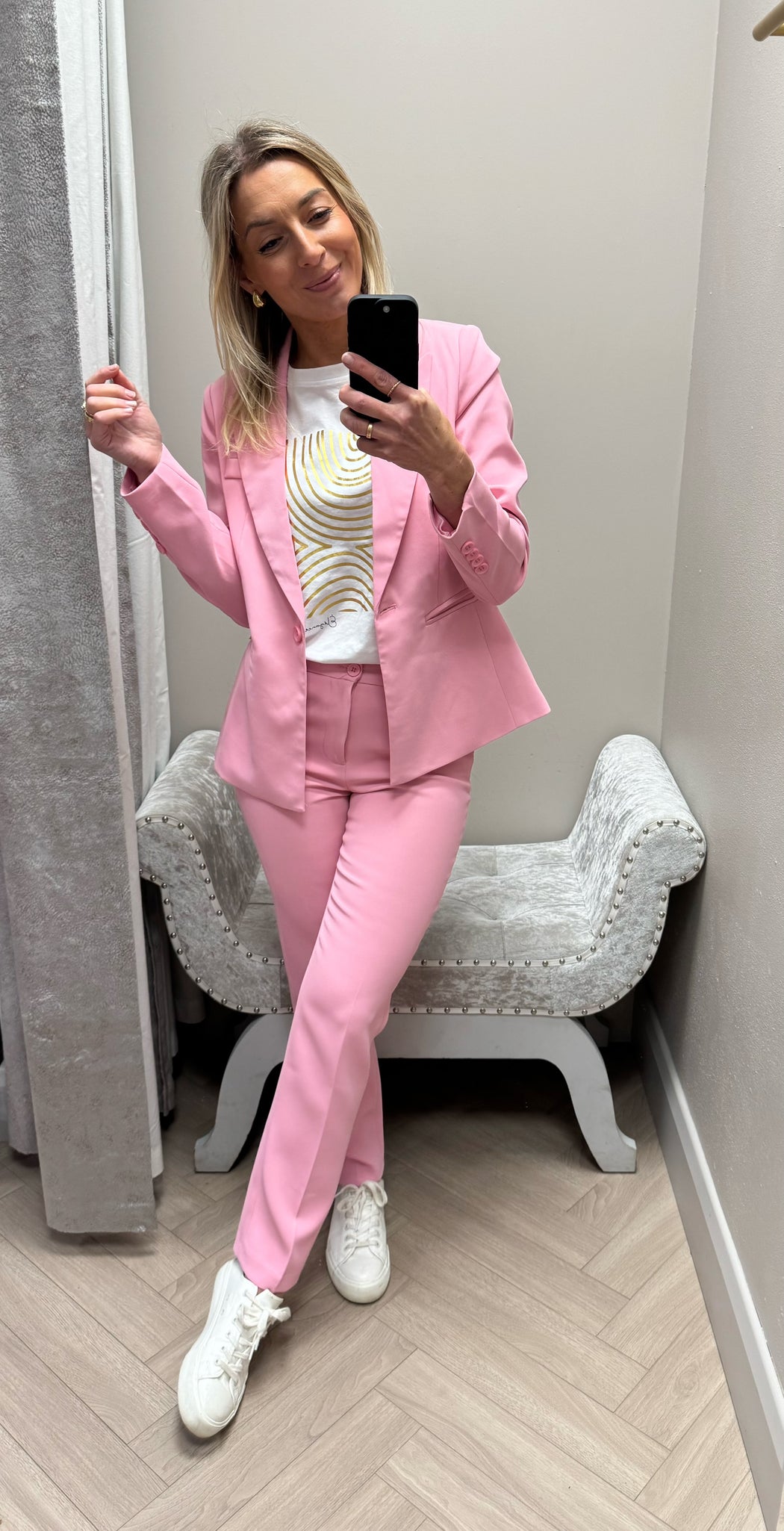 Willow Blazer Pink