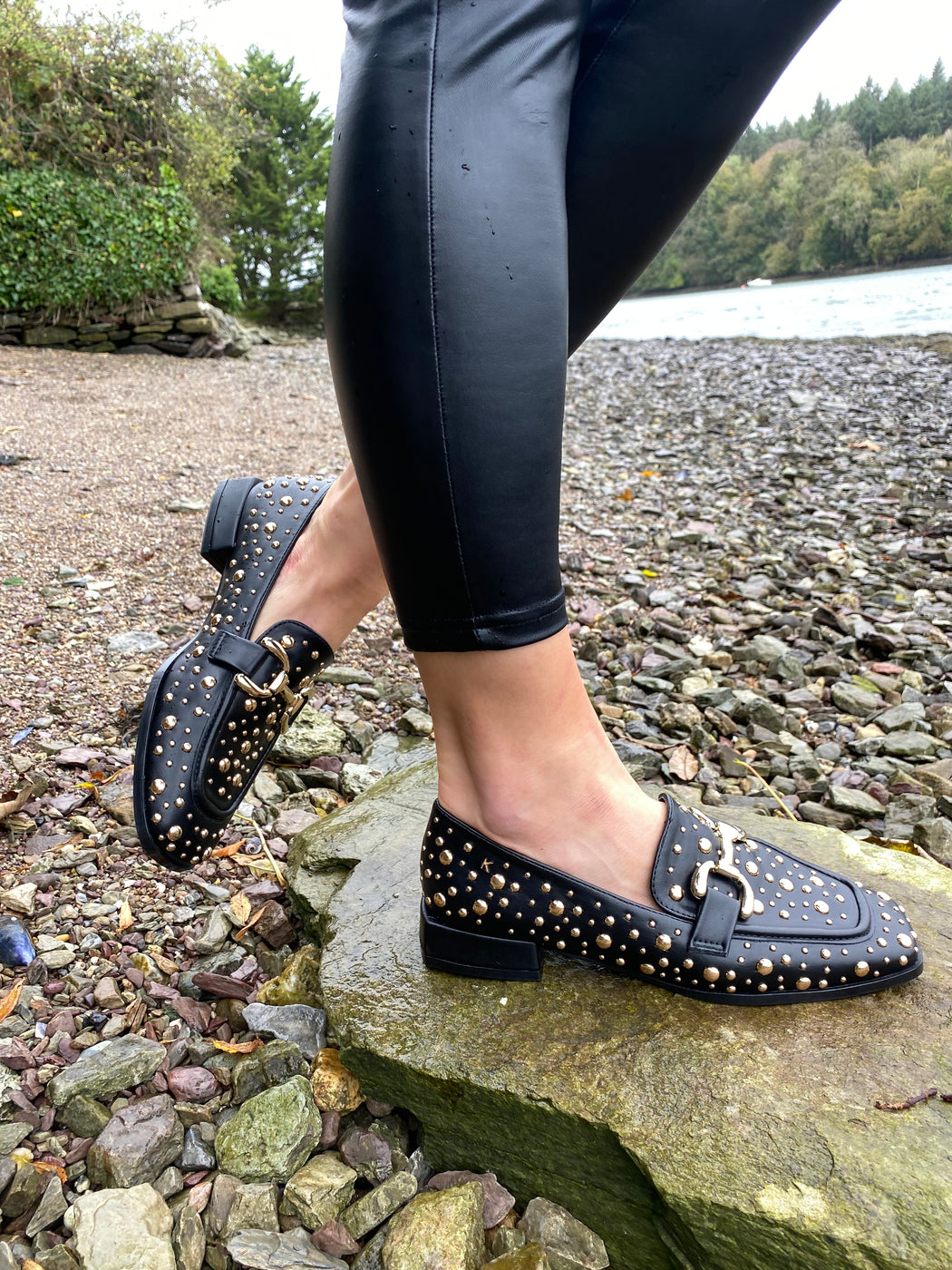 Peniston schwarz black stud