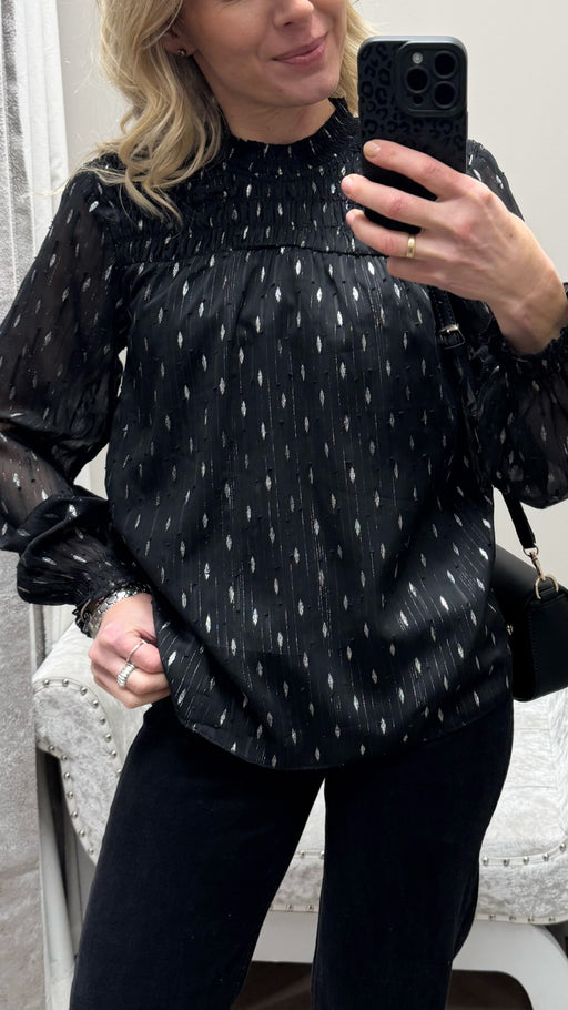 Fernanda black blouse