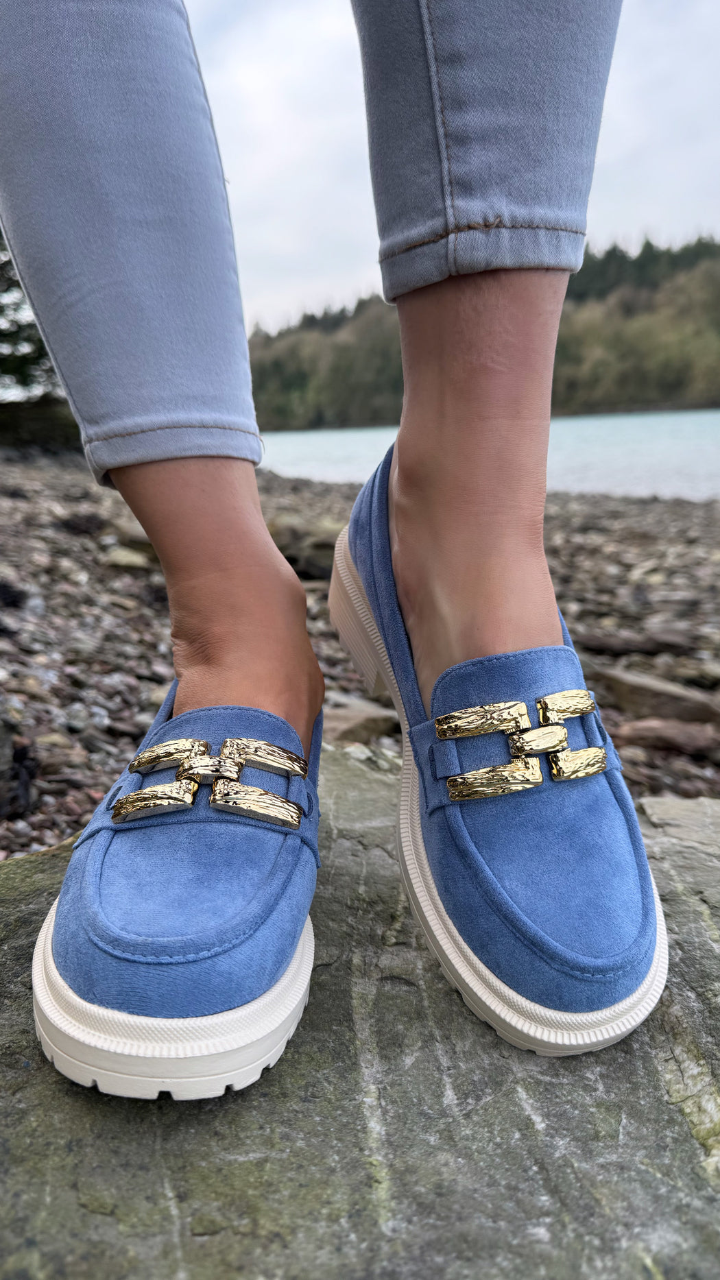 Chillink one aqua  loafer