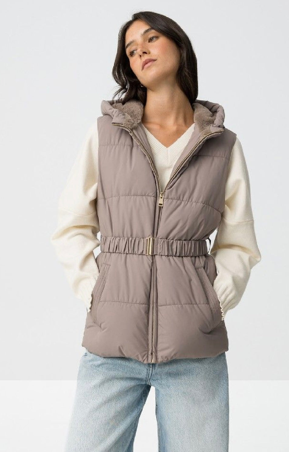 Titi beige gilet