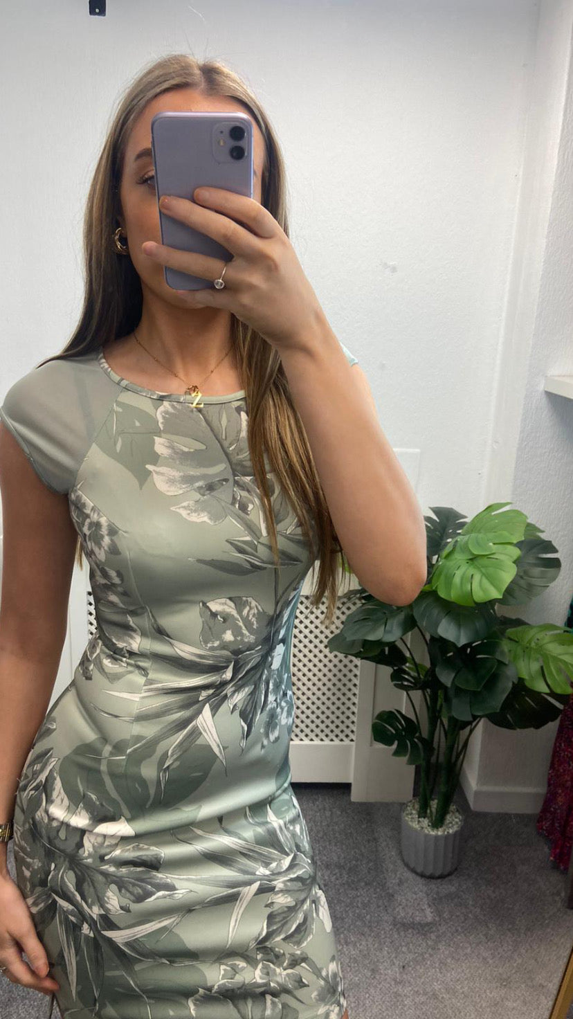 W3YK64K9UN2 guess scuba bodycon dress
