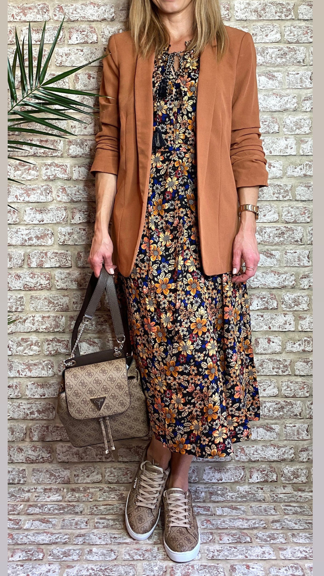 Drew traffic black print dress sale