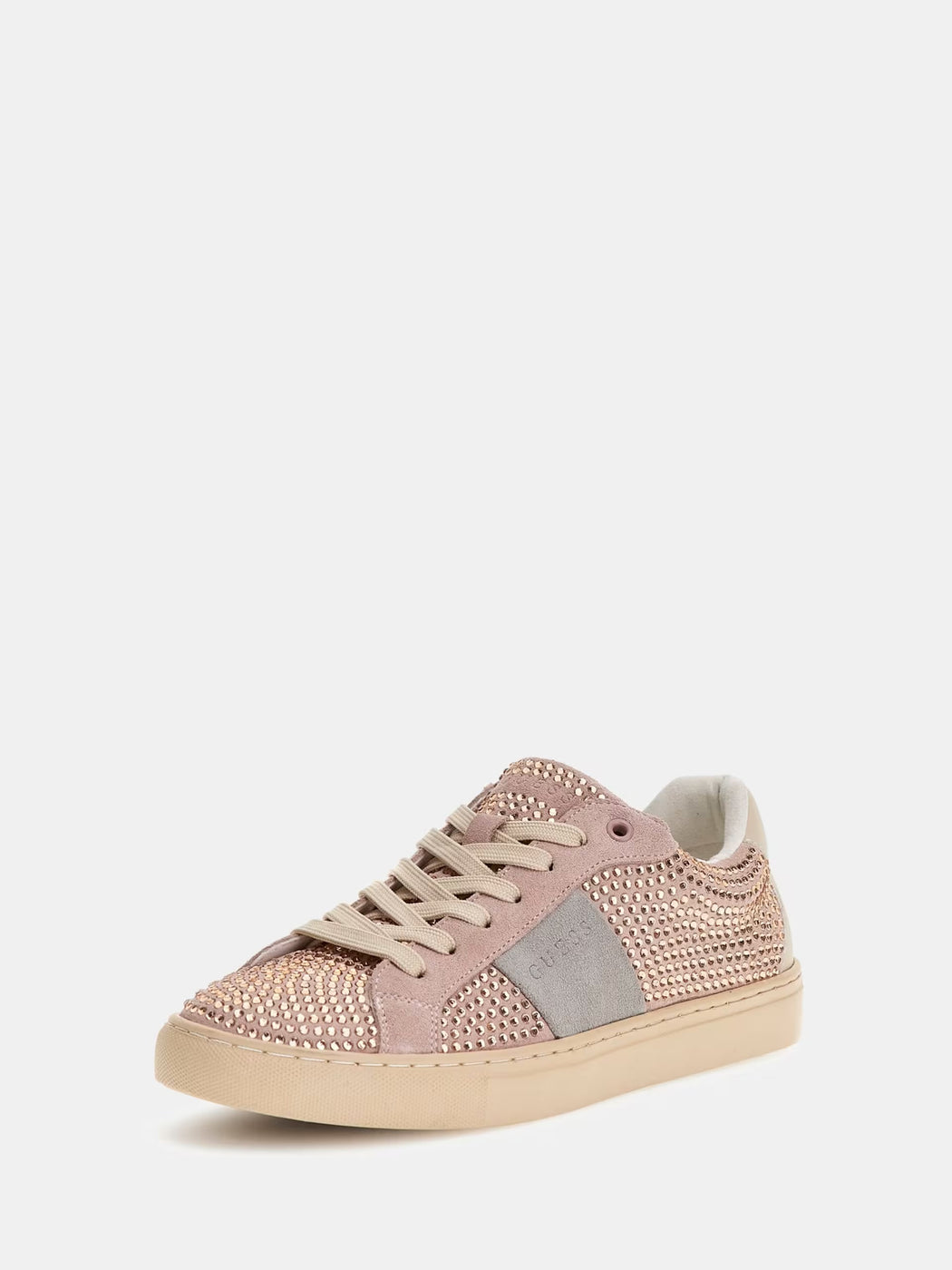 Guess pink diamanté sneaker flptodsue12
