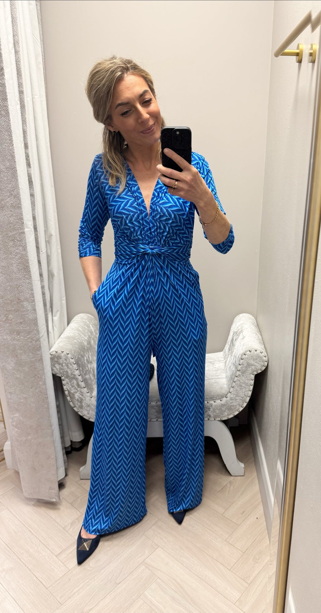 BLUE PRINT SOPHIA JUMPSUIT