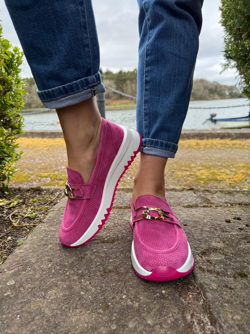 Sawston Magenta Loafer