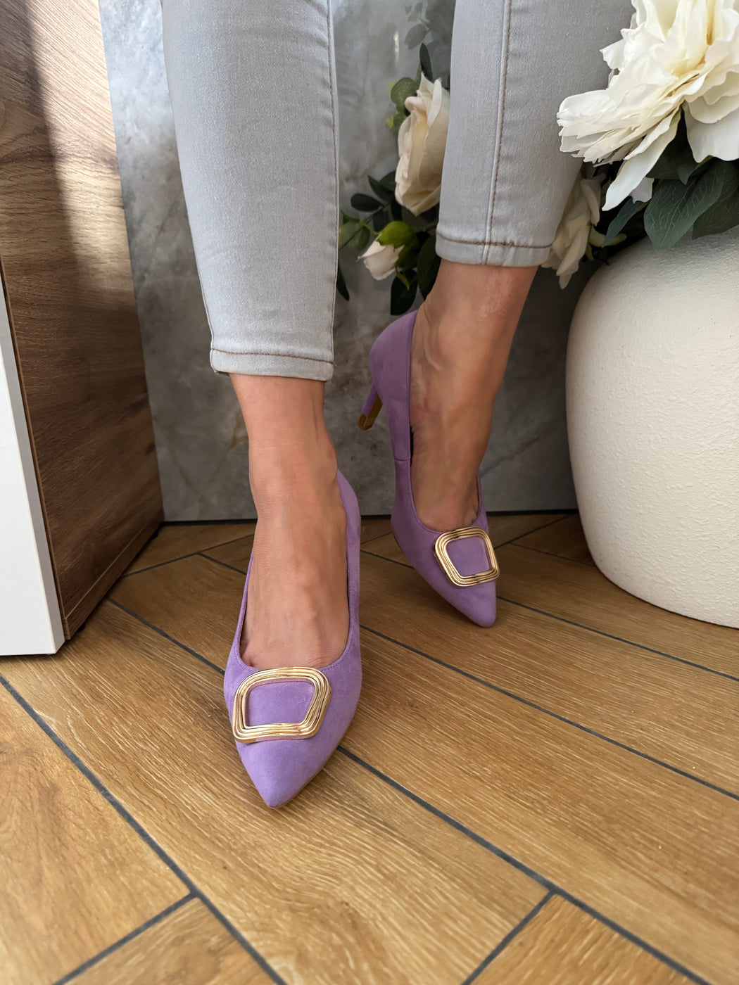 Wansford wisteria heels