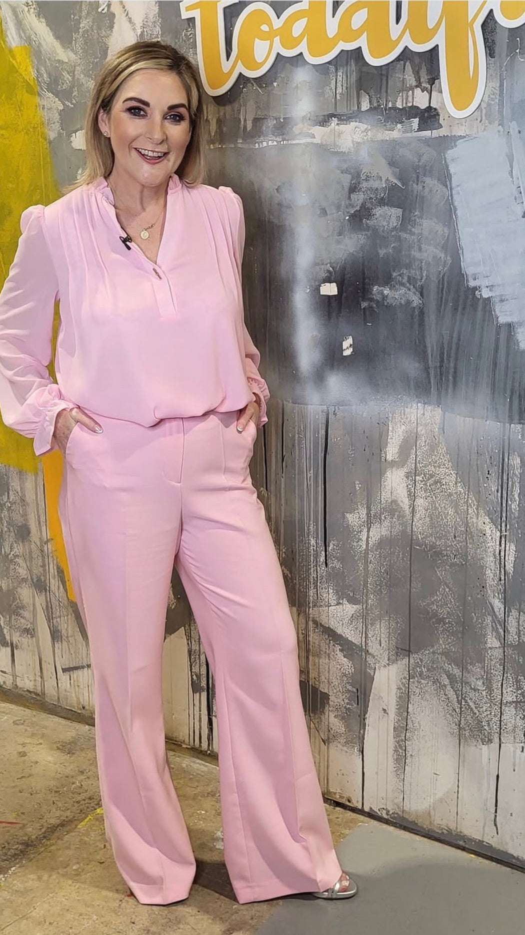 Pink Heidi top