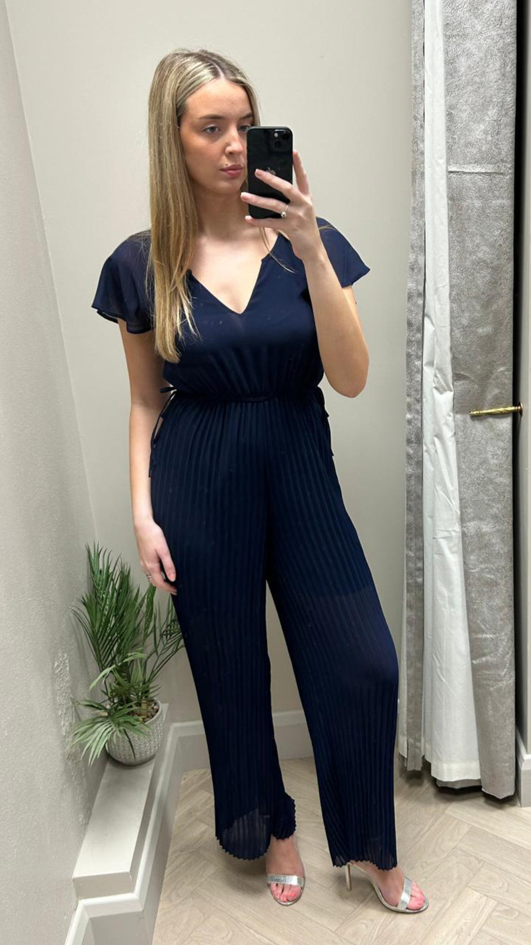 Marilia navy jumpsuit