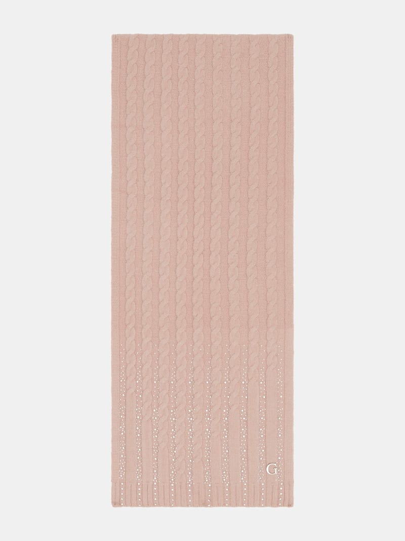 Guess cable knit rose scarf AW5384POL03-ROS