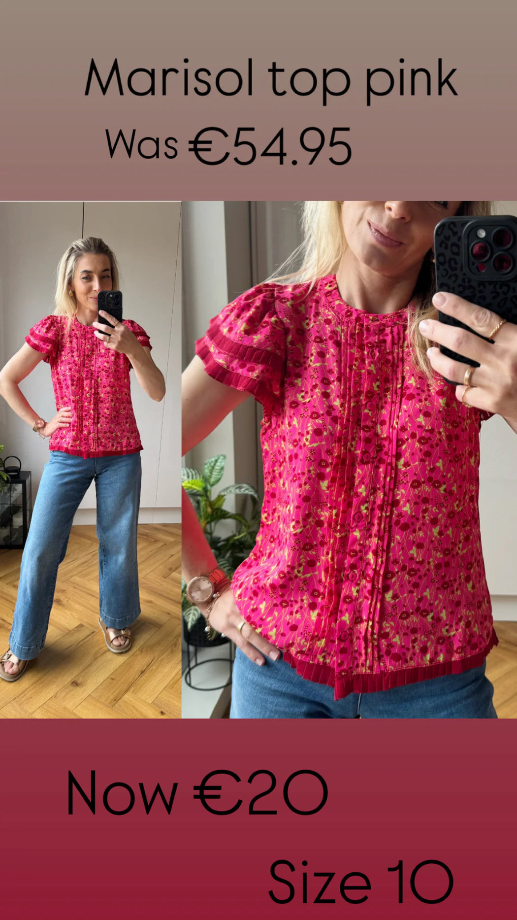 Marisol Top Pink