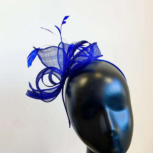 Royal blue Megan d02 fascinator