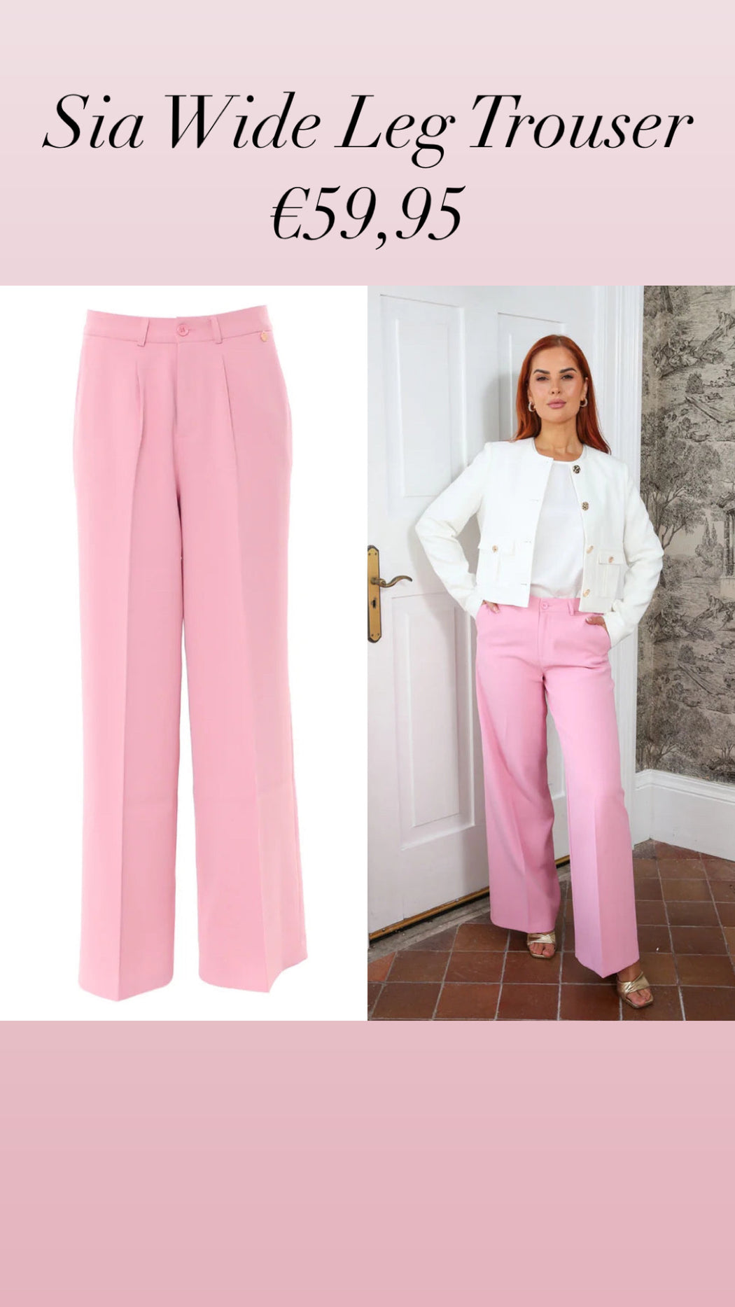 Sia Wide Leg Trouser