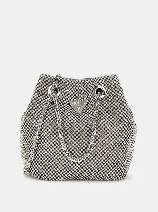 Guess silver zalina mini pouch rp935075