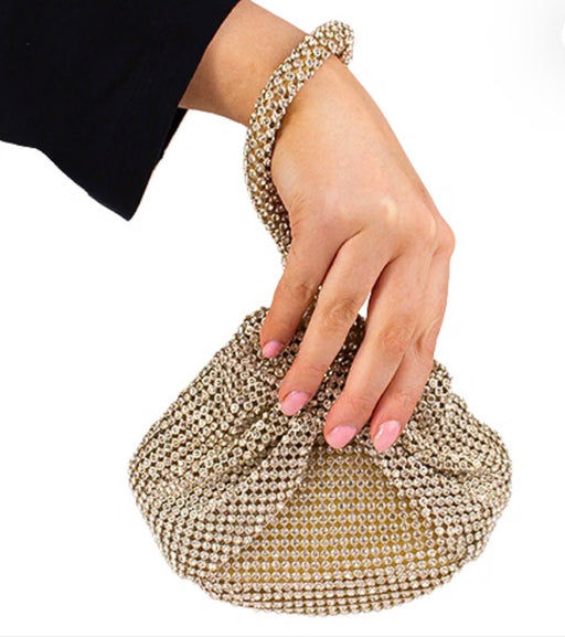 Bowie gold bag