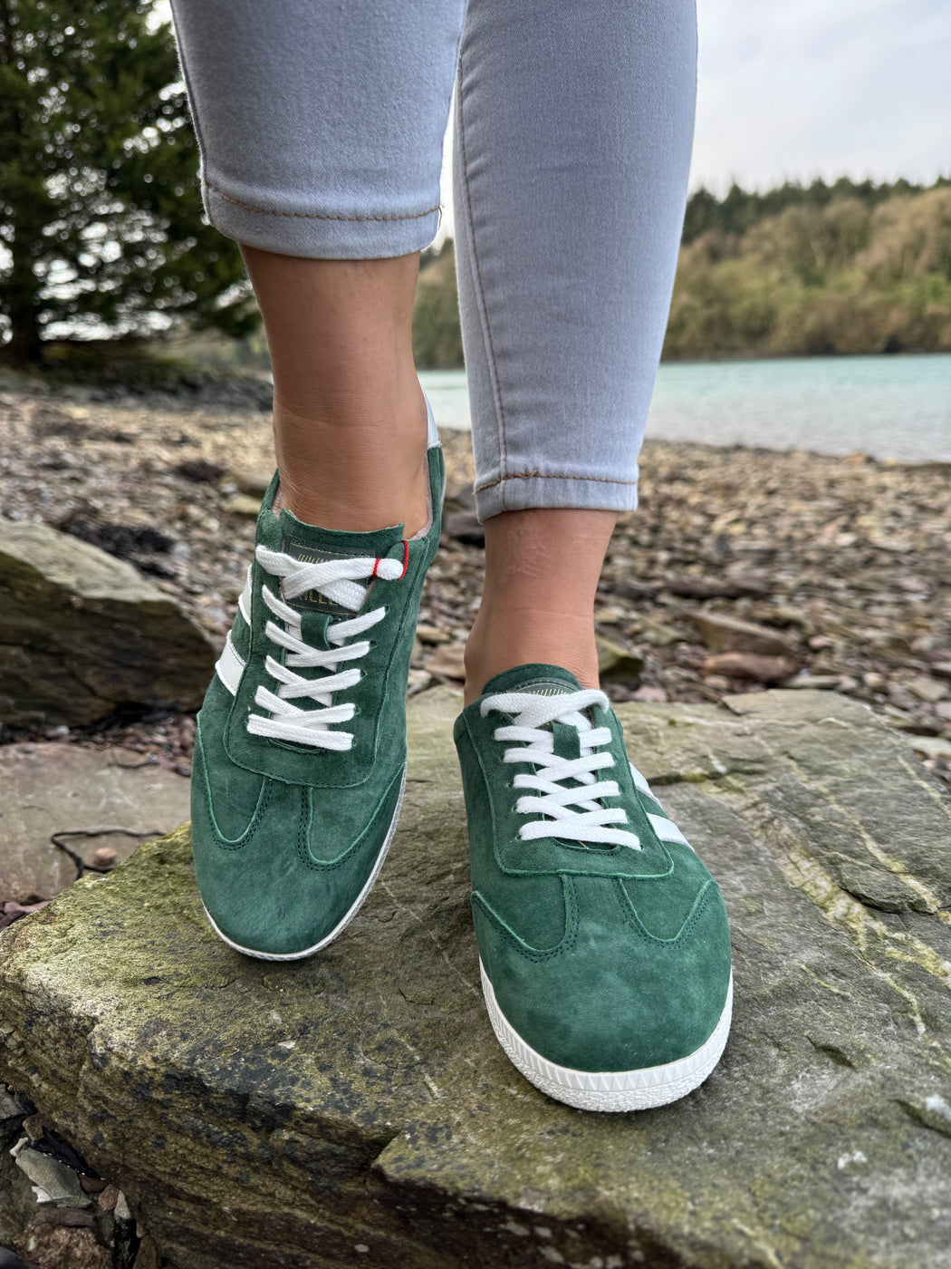Fifty three moss green sneaker