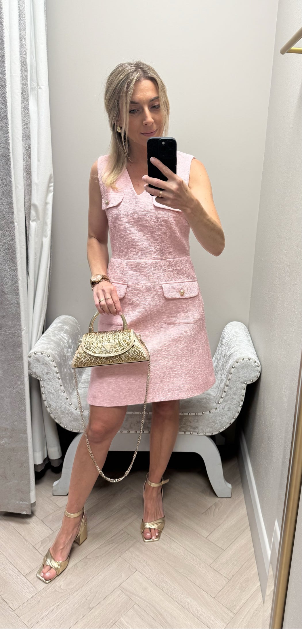 Elodie rose dress