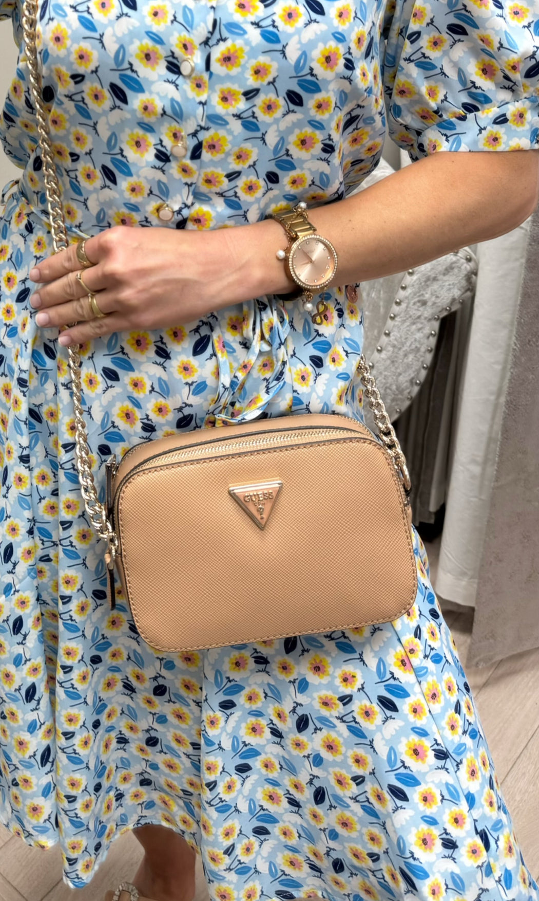 Noelle beige crossbody ZG787914