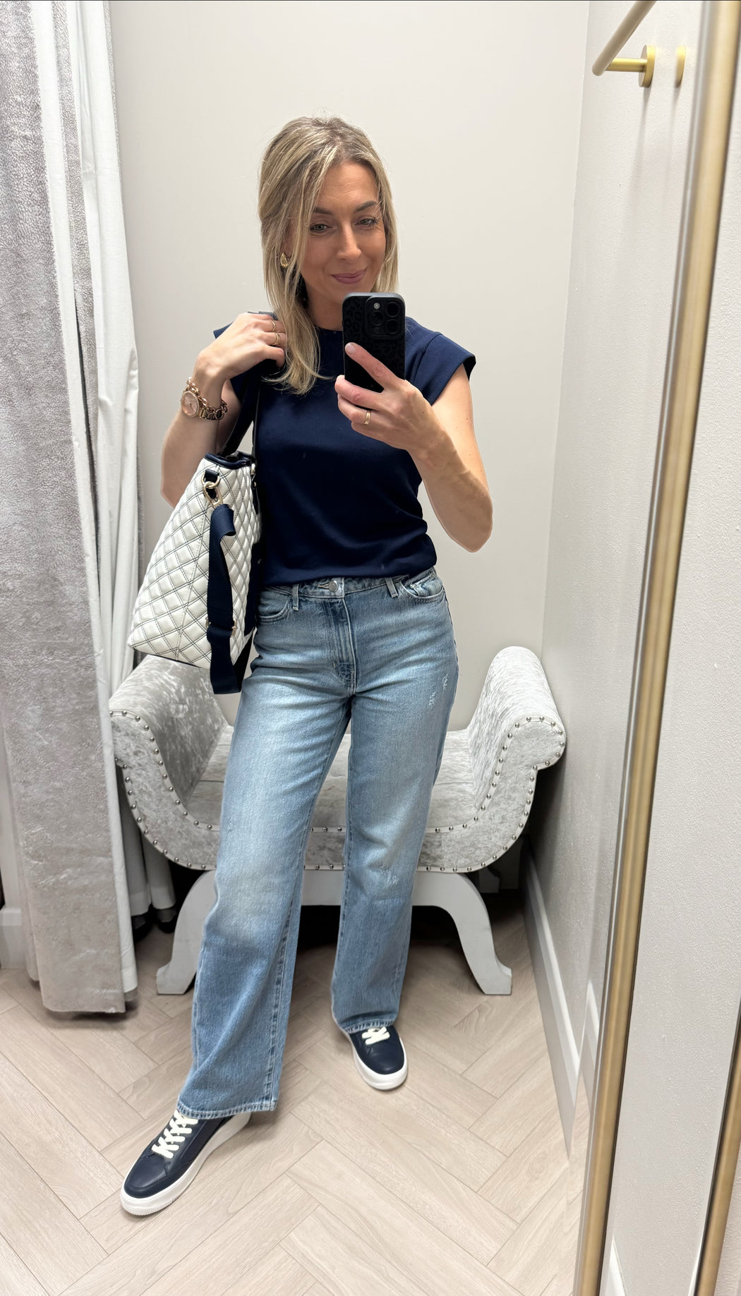 Guess Jodi high rise wide leg jean